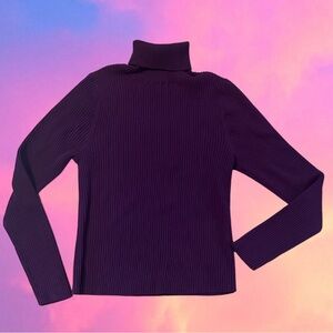 NWOT Purple Old Navy So Soft Turtle Neck Sweater Size L